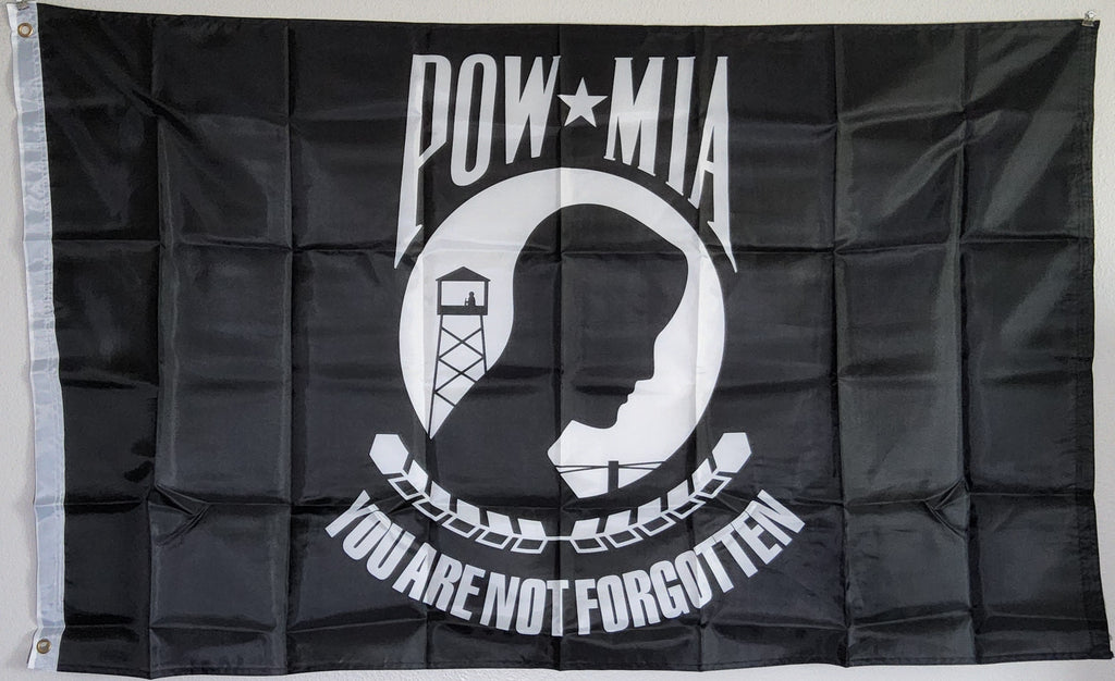 POW MIA Flag 3x5 – You Are Not Forgotten Military Remembrance Banner