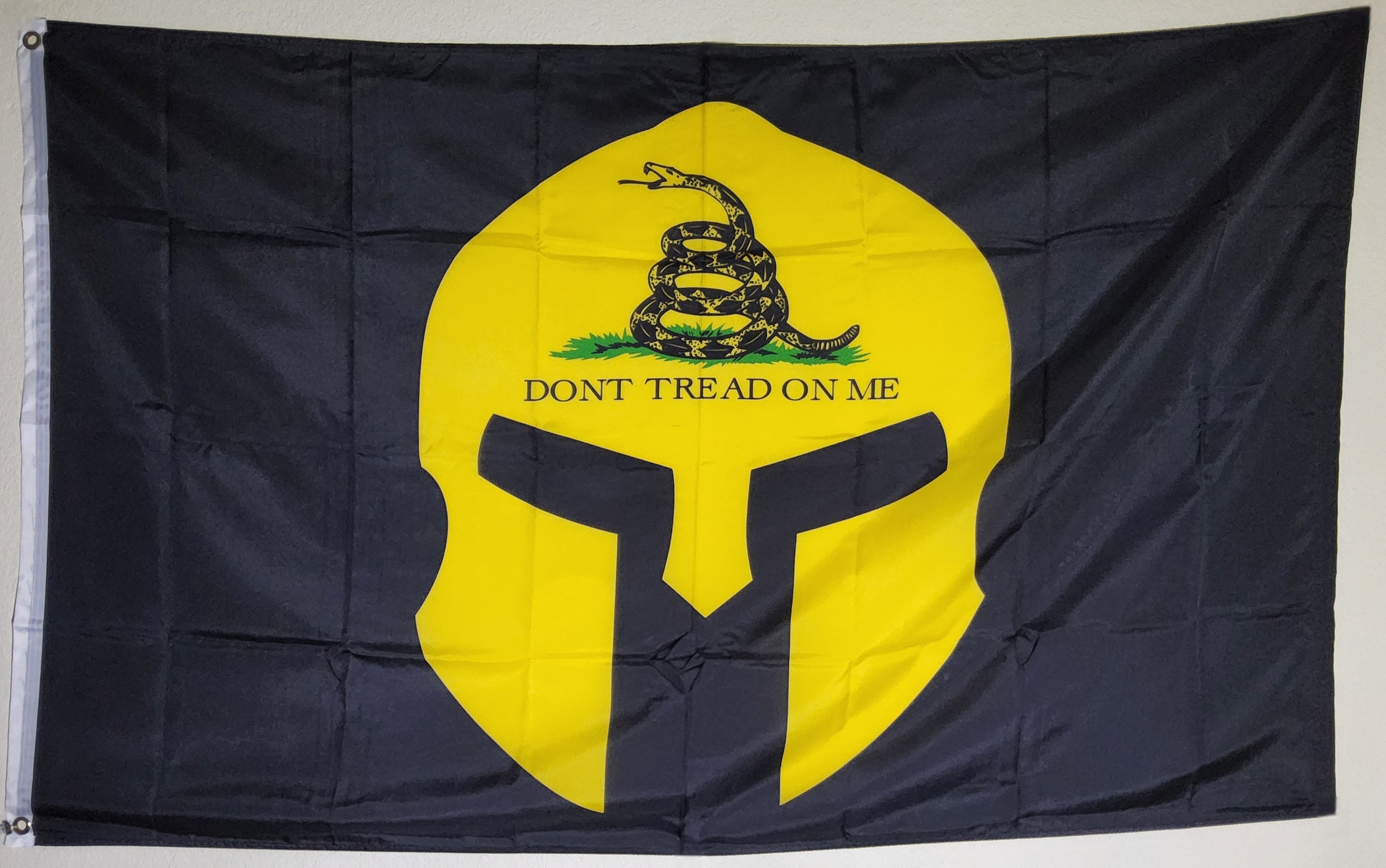 Don't Tread On Me Spartan Helmet