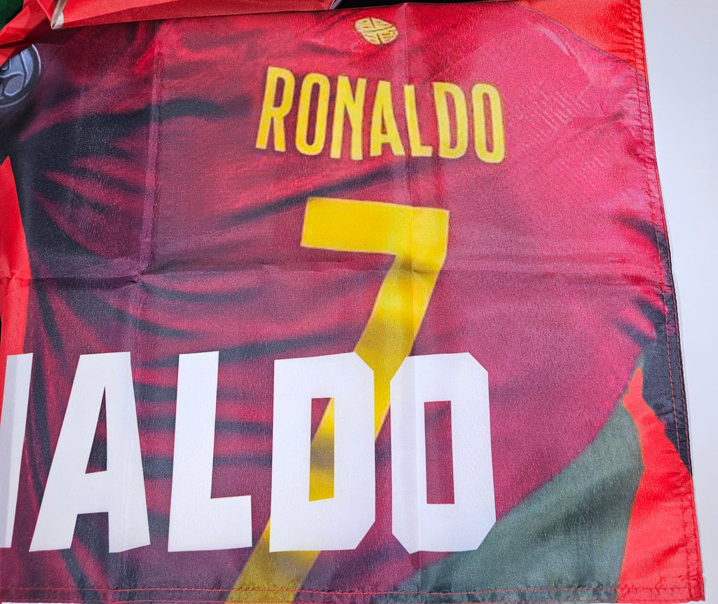 Cristiano Ronaldo Portugal Flag 3x5 | World Cup 2026 Soccer Flag