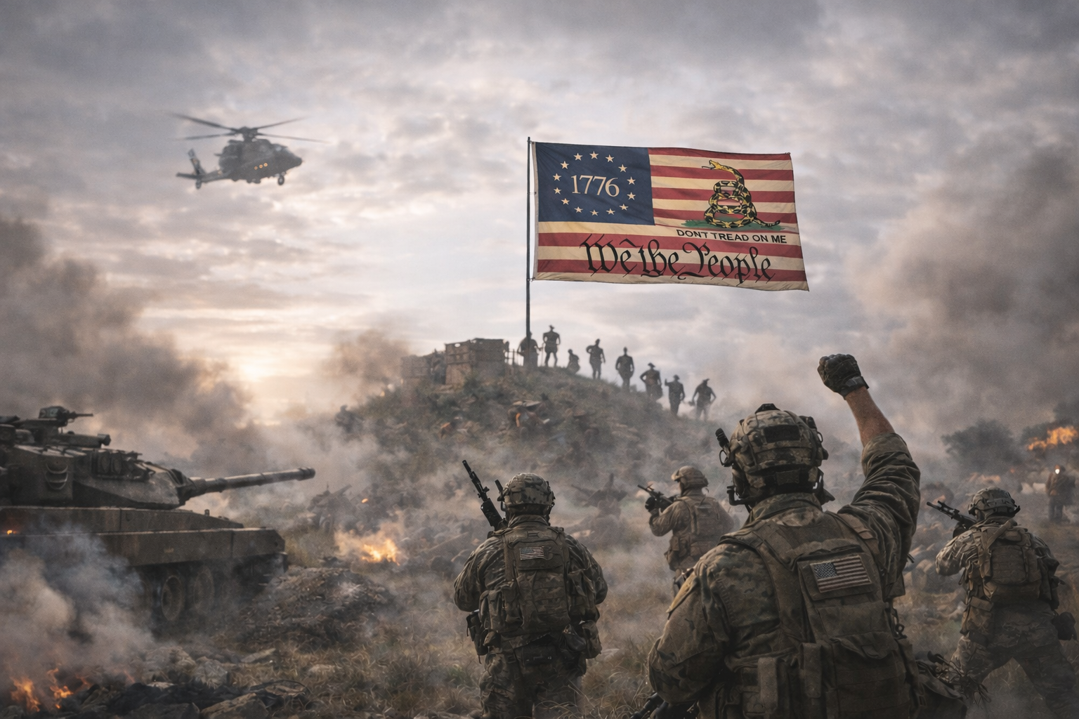 Betsy Ross 1776 Vintage We the ppl DTOM