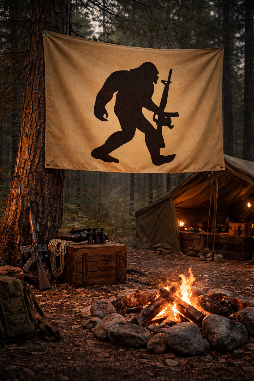 sasquatch Gun (olive)