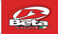 Beta Racing Flag 3x5 – Italian Dirt Bike Racing Garage Banner