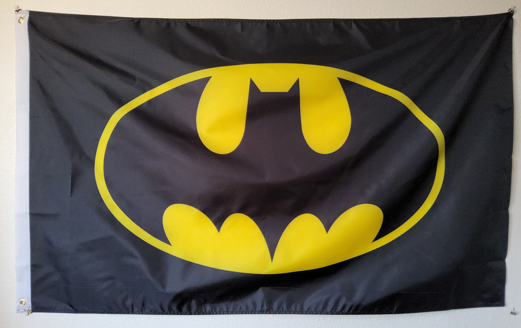Batman Logo 3x5 Flag – Classic Dark Knight Banner