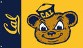 Cal Berkeley Vintage Bear Flag 3x5 – California Golden Bears Banner