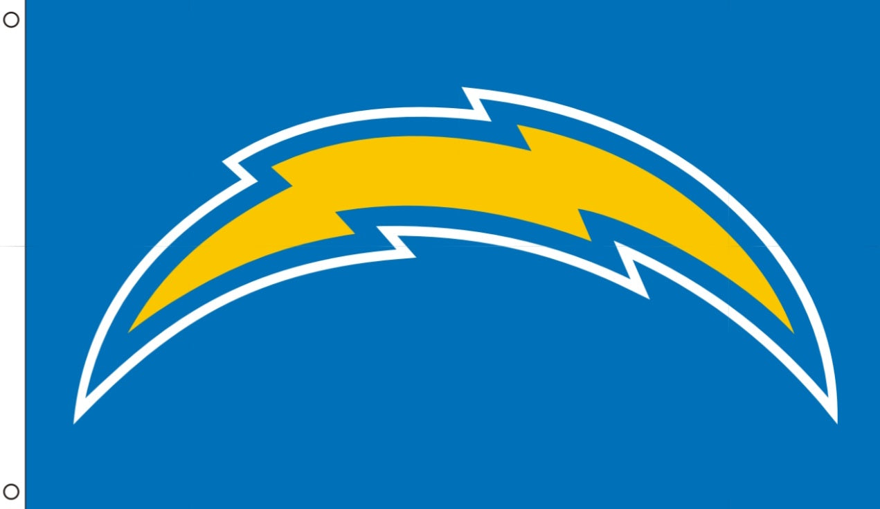 Los Angeles Chargers Bolt Flag 3x5 – Chargers NFL Banner