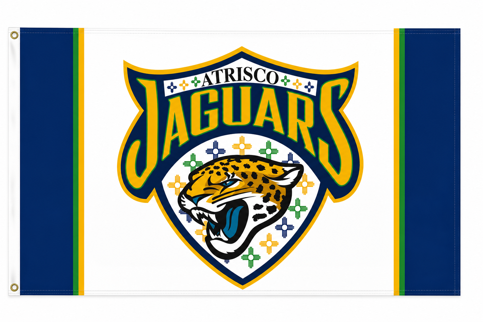 Atrisco Heritage Academy Jaguars Flag 3x5 – Albuquerque High School Spirit Banner