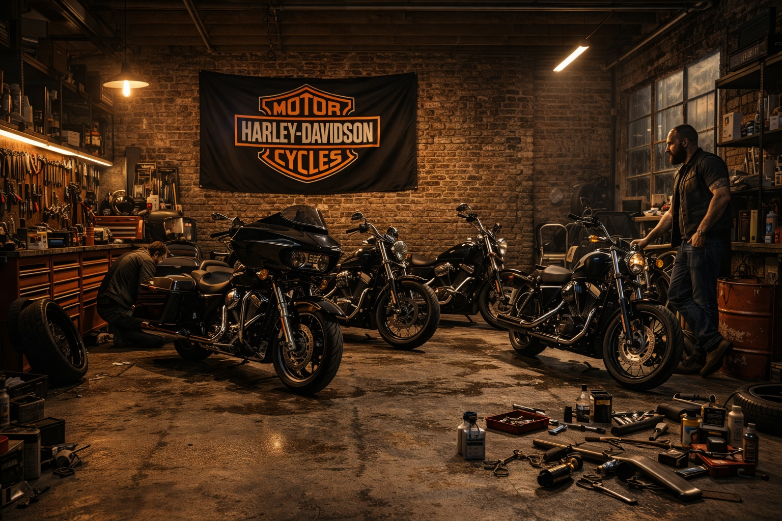 Harley Davidson (BLK)