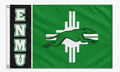 ENMU Greyhounds Zia Flag – Green, Black & White