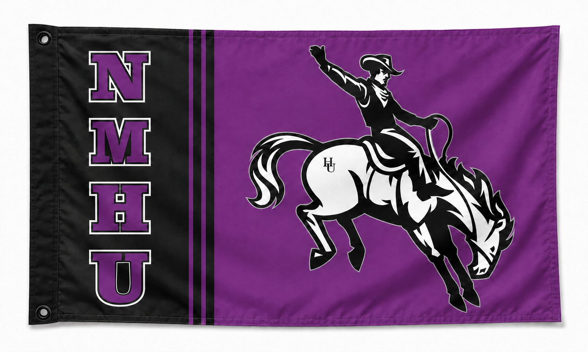 New Mexico Highlands University Cowboys Flag 3x5 – NMHU College Banner