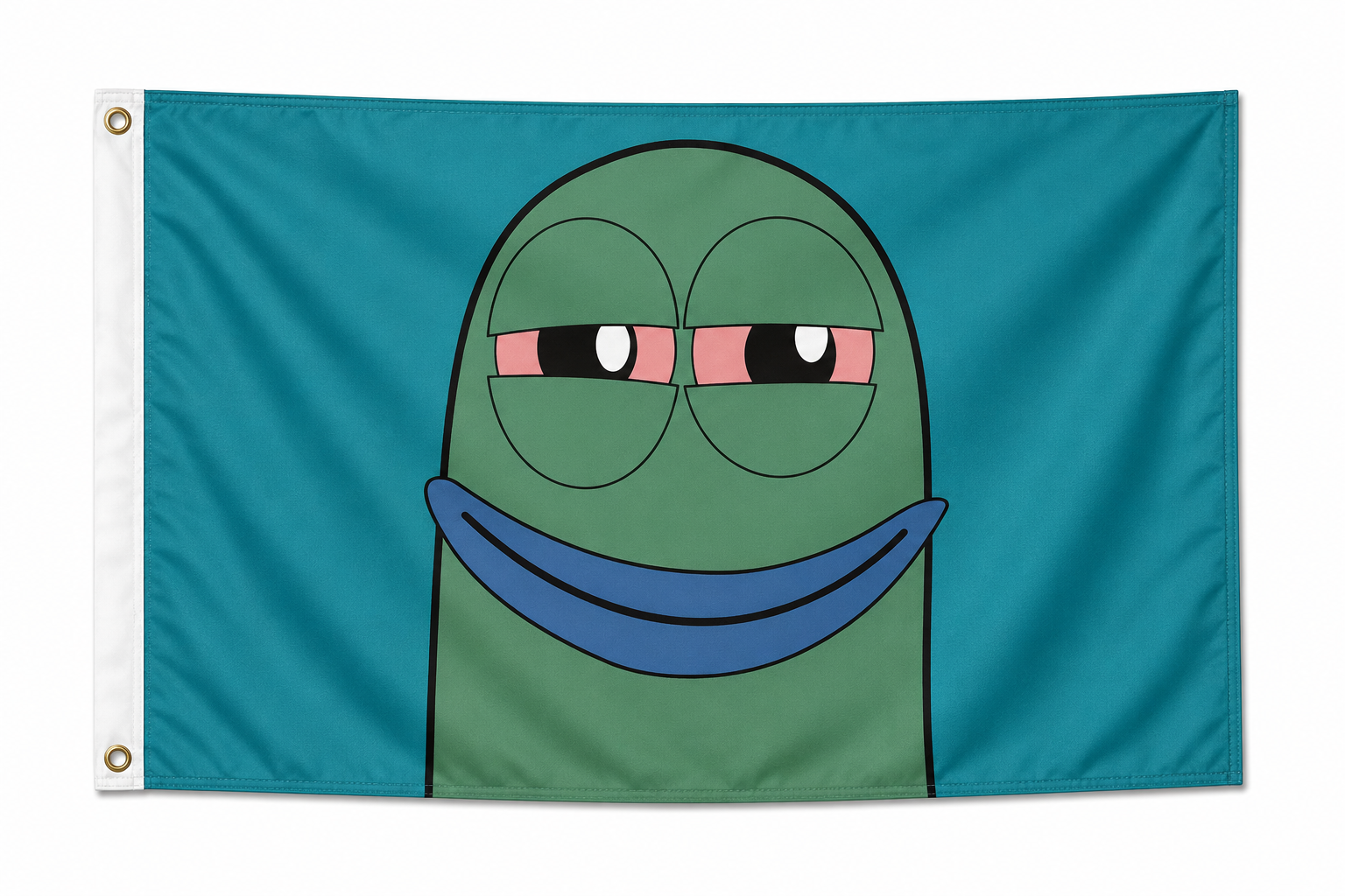 Chill Stoner Cartoon Character 3x5 Flag