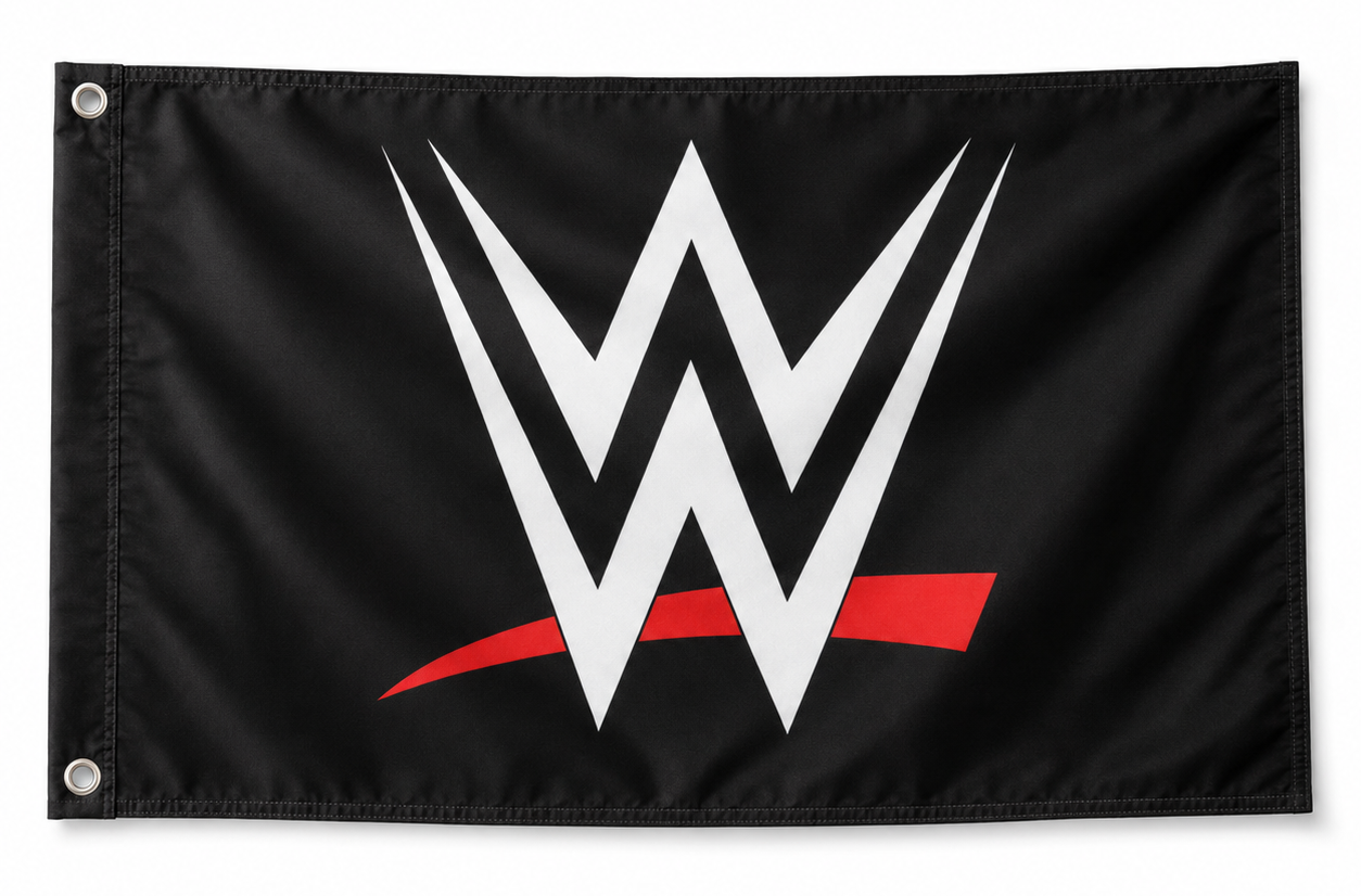 WWE Logo 3x5 Flag