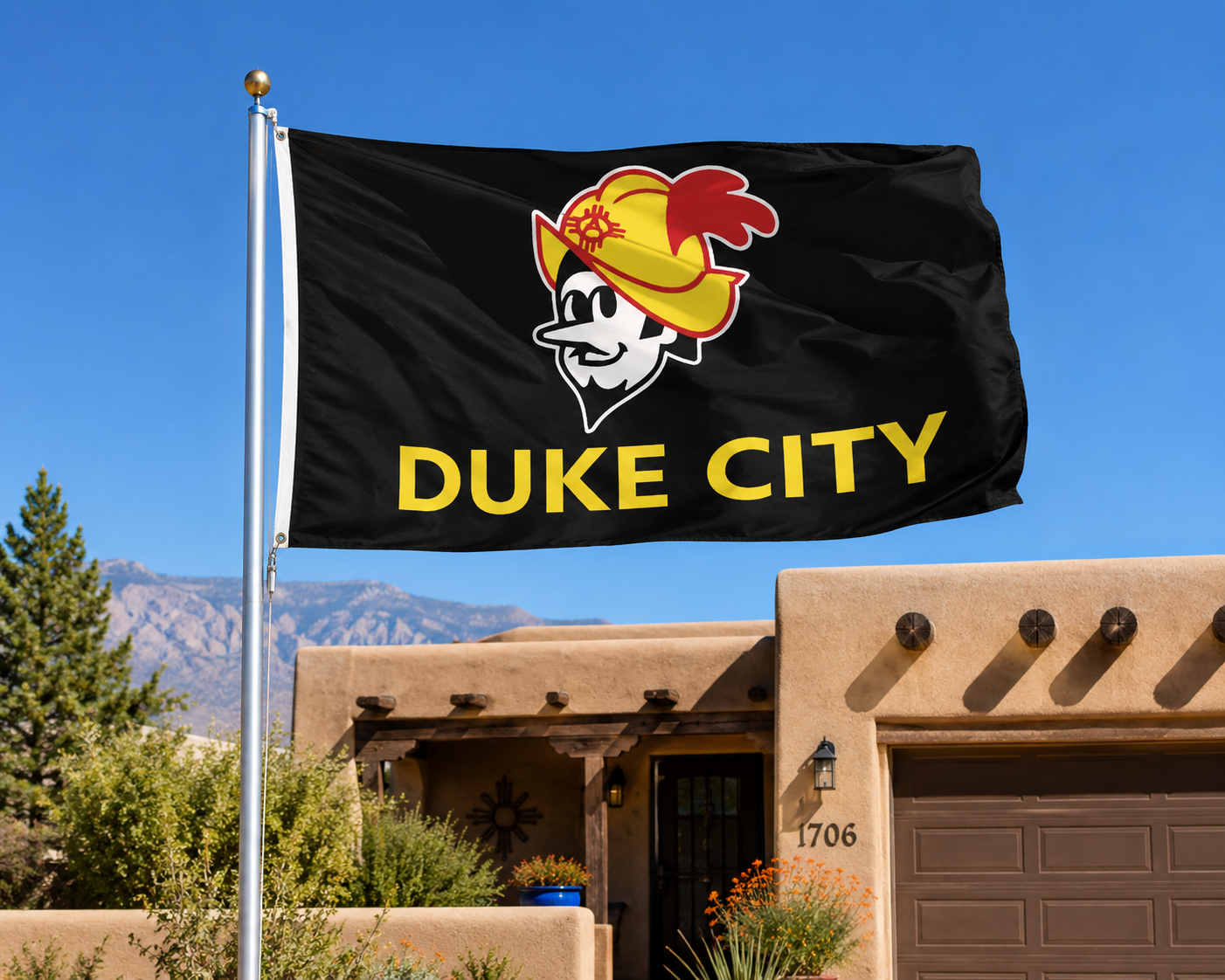 Duke City Black Flag 3x5 – Albuquerque New Mexico Pride Banner