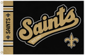 New Orleans Saints Script 3x5 Flag