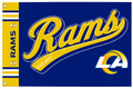 Los Angeles Rams Script 3x5 Flag