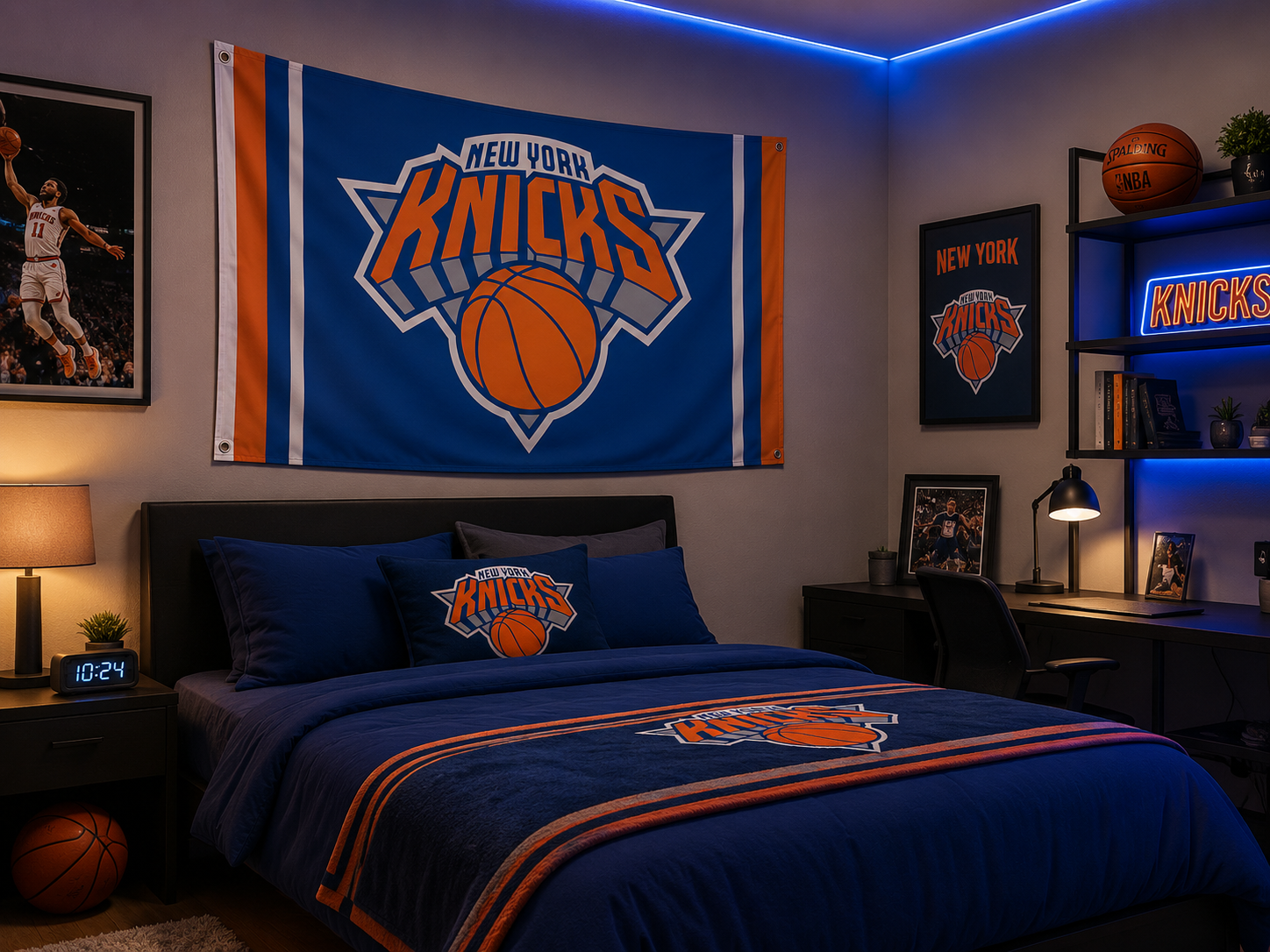 New York Knicks Flag 3x5 – Knicks NBA Basketball Banner