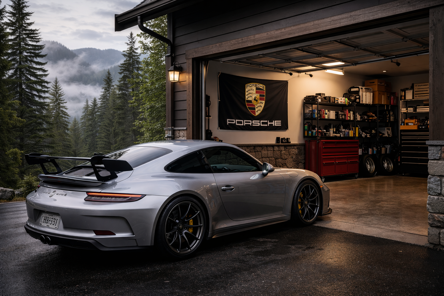 Porsche (BLK)