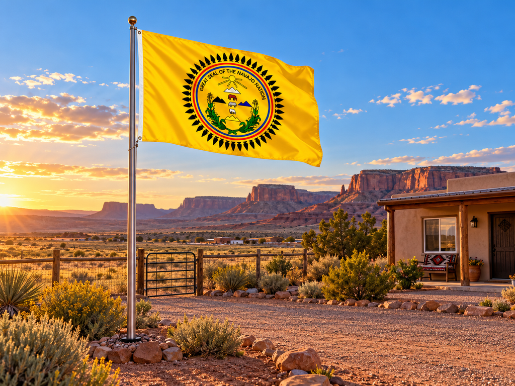 Great Seal of the Navajo Nation Flag – 3x5 ft