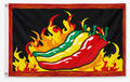 New Mexico Chile Pepper Fire Flag – 3×5 Ft