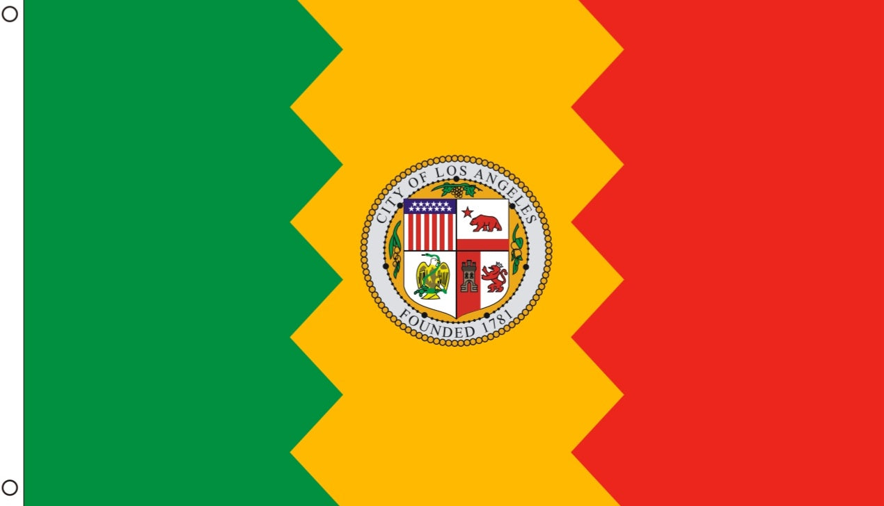City of Los Angeles Flag 3x5 – Official LA California Banner