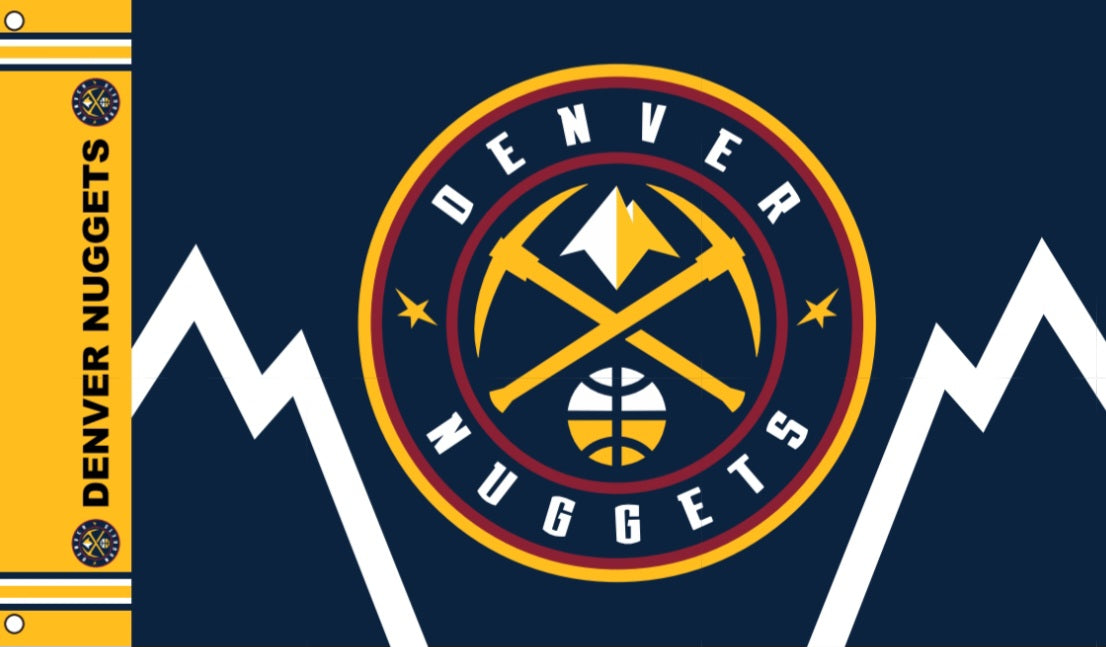 Denver Nuggets Flag 3x5 Ft – NBA Basketball Team Banner