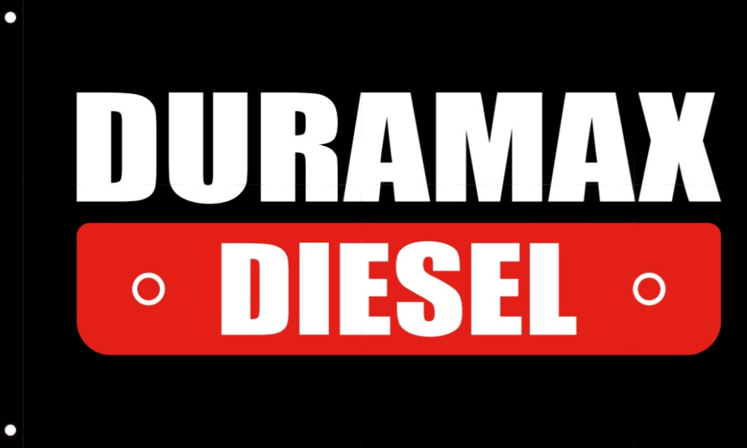 Duramax Diesel Flag 3x5 – Heavy Duty Truck Banner