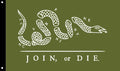 Join, or Die (Olive Green)