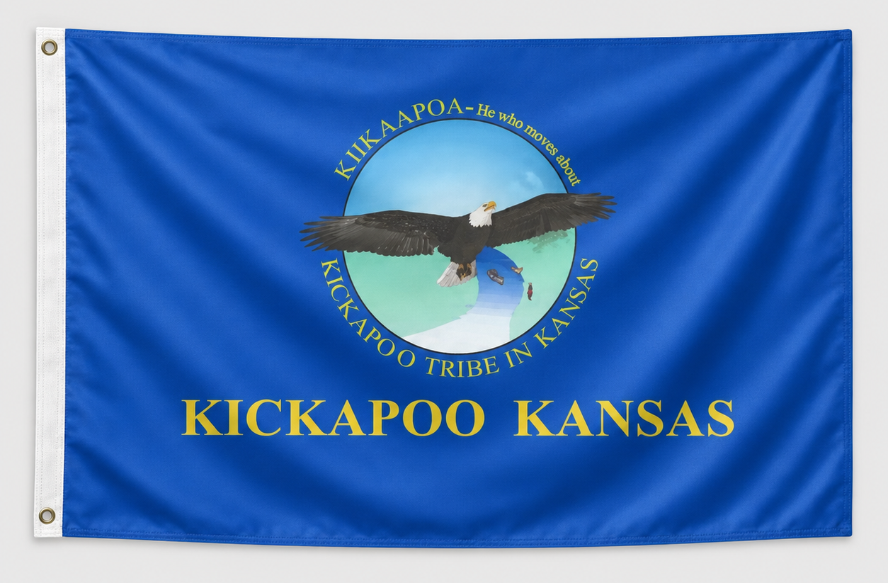 Kickapoo Tribe in Kansas Flag – 3x5 Ft