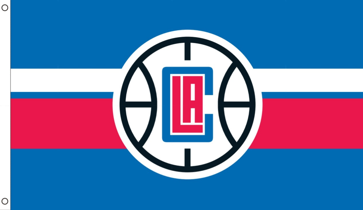 LA Clippers New Logo Flag 3x5 – Premium NBA Basketball Banner