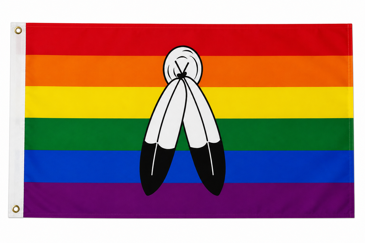 Native Pride Feather 3x5 Flag