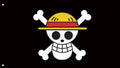 One Piece Luffy Straw Hat Pirates 3x5 Anime Flag