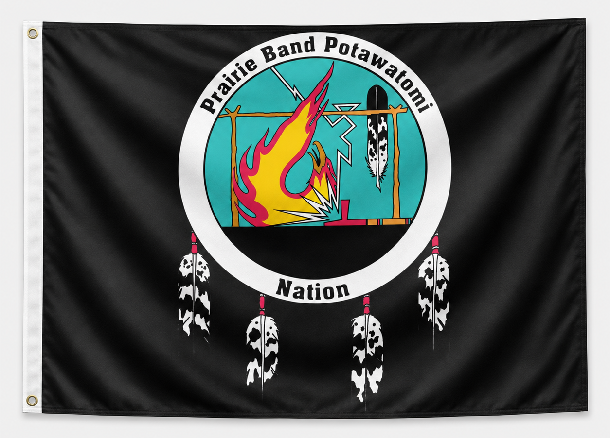 Prairie Band Potawatomi Nation Flag – 3x5 Ft