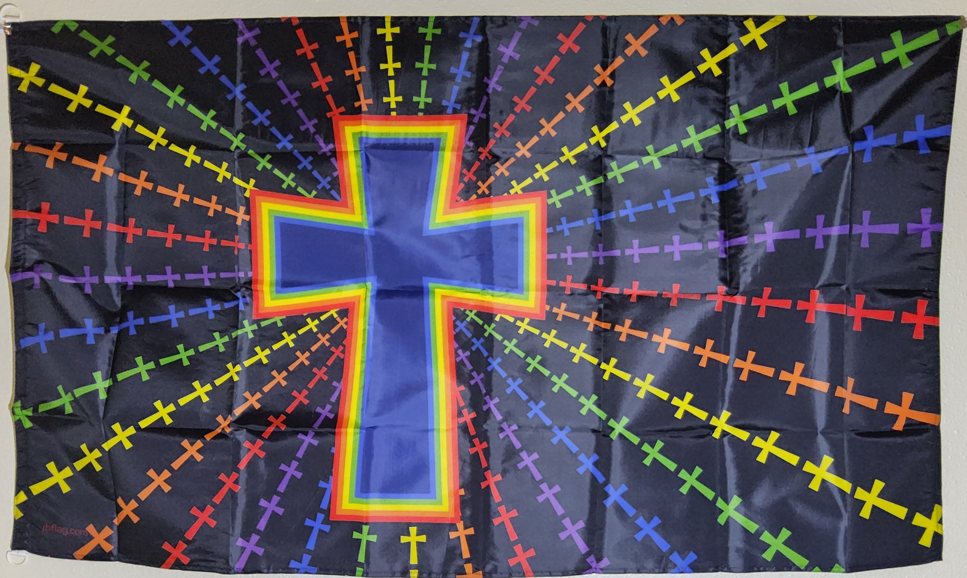 Rainbow Cross (Black)