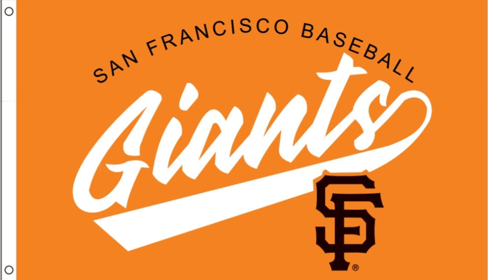 San Francisco Giants Script Flag 3x5 – SF Baseball Banner
