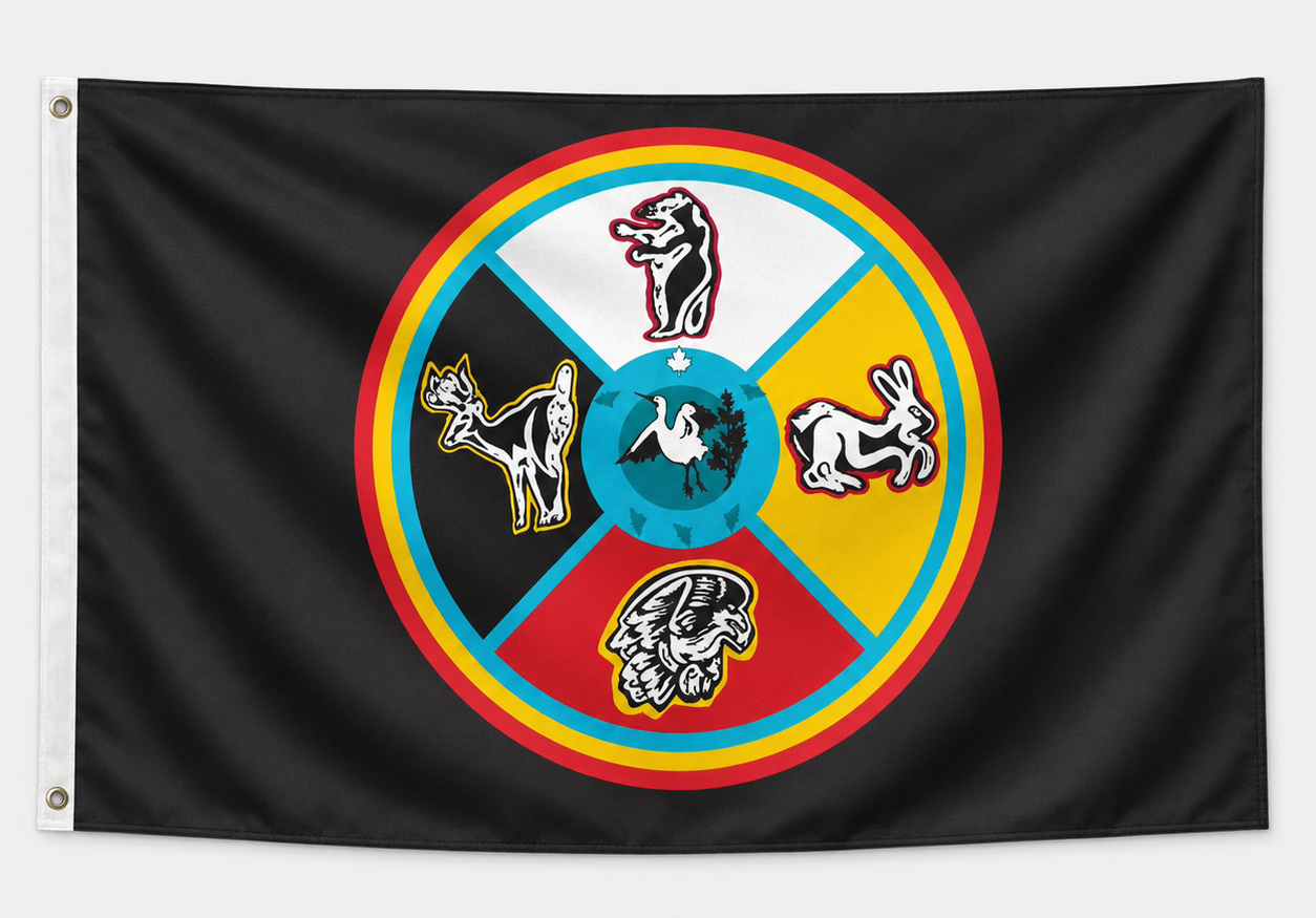 Sault Ste. Marie Tribe of Chippewa Indians Flag – 3x5 Ft