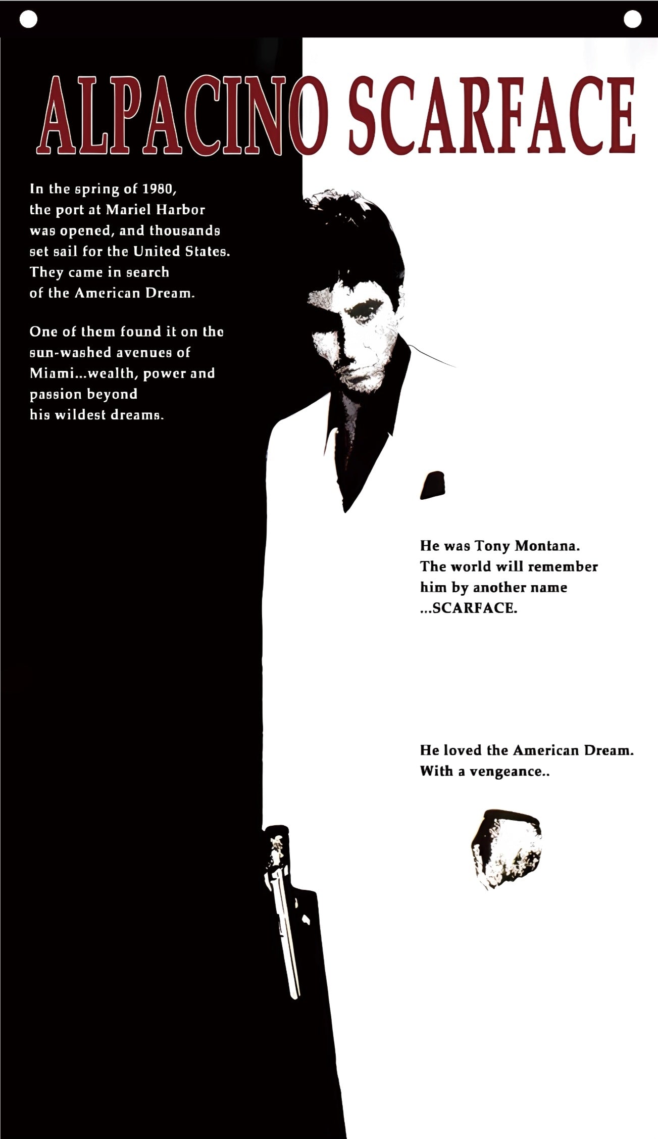 Scarface (Movie Cover)