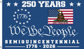 250 Years We The People Flag 1776–2026 | Patriotic 3x5 Flag