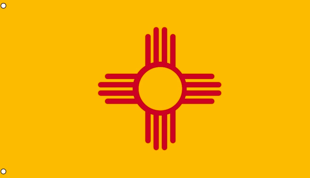 New Mexico State Flag 3x5 – Official Zia Symbol Banner