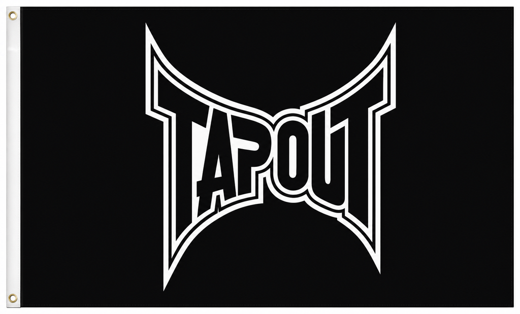 Tapout MMA Flag 3x5 – Fight Life Training Banner
