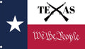 Texas We the People Cross Guns