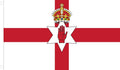 The Ulster Banner with St Edward's Crown