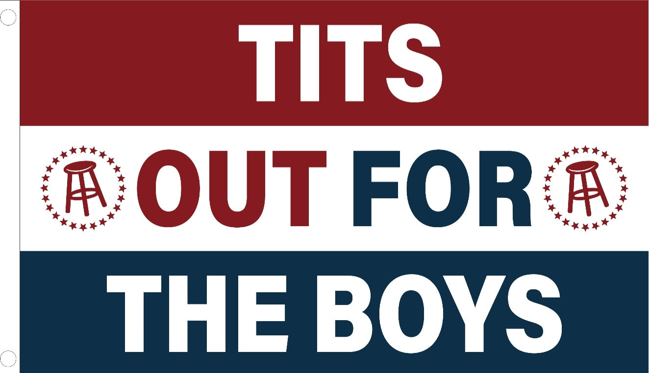 Tits out for the boys