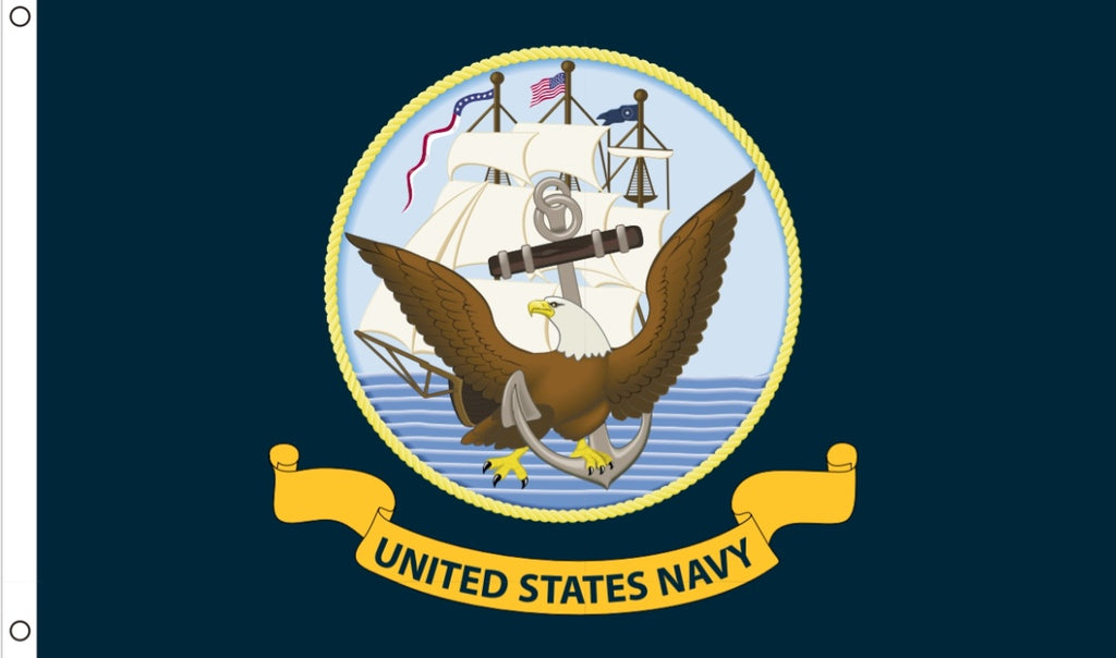 United States Navy Flag 3x5 – Official U.S. Navy Military Banner