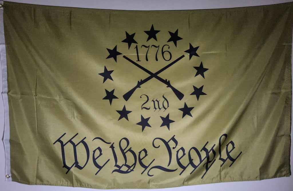 We The People 2nd Amendment 1776 (Olive)