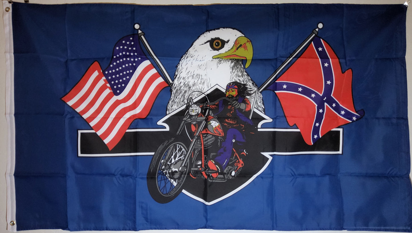 American Biker Man