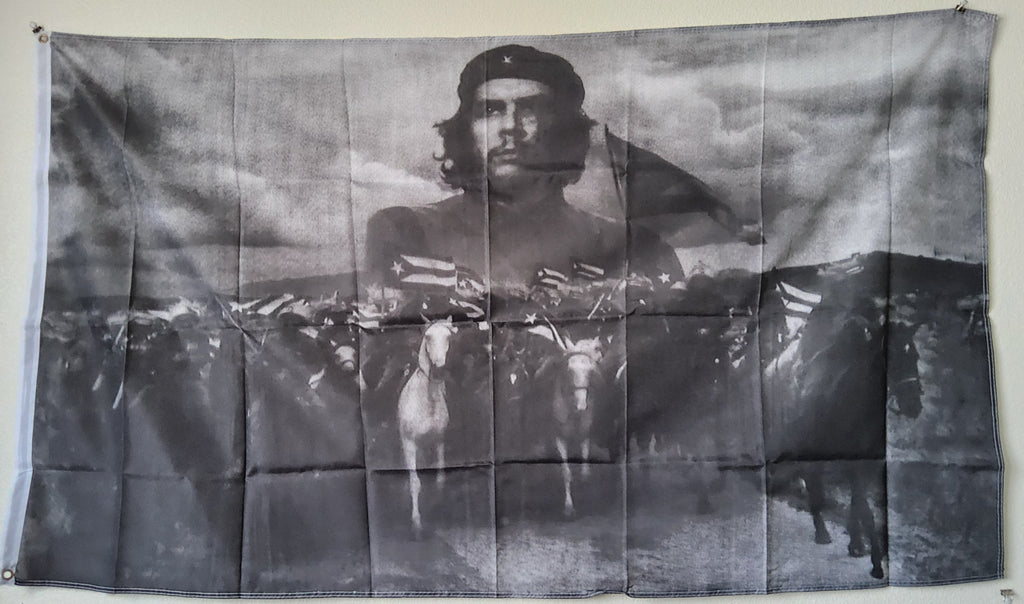 Che Guevara Flag 3x5 – Revolutionary Icon Banner for Wall Decor & Outdoor Display