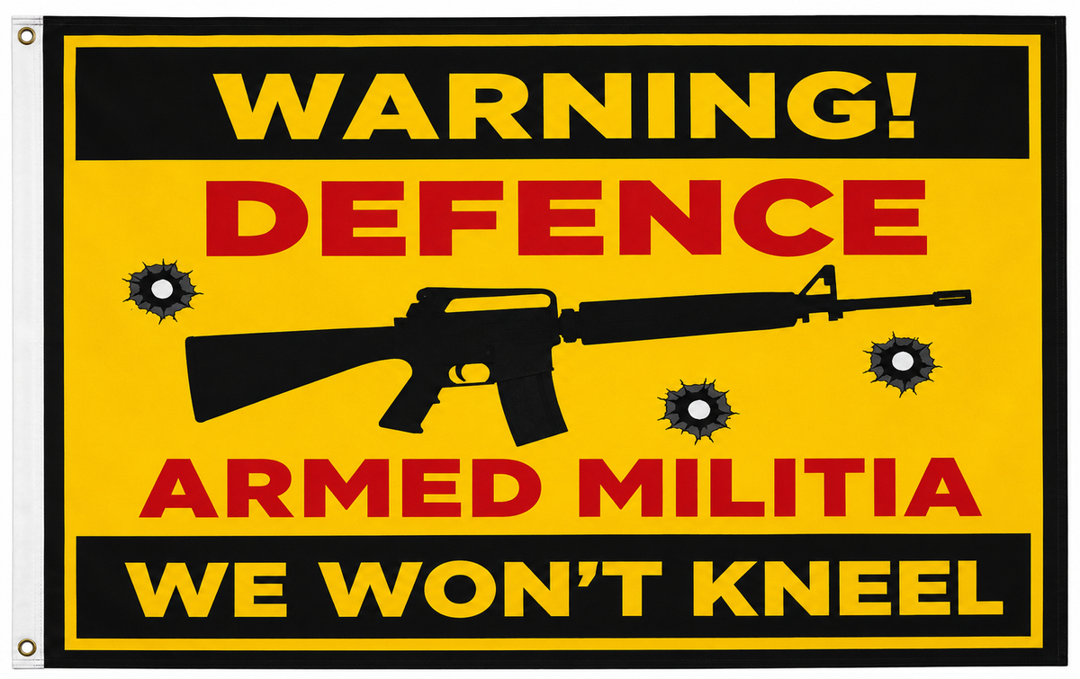 Warning Armed Militia