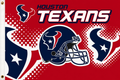 Houston Texans Helmet Collage 3x5 Flag