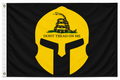 Don't Tread On Me Spartan Helmet