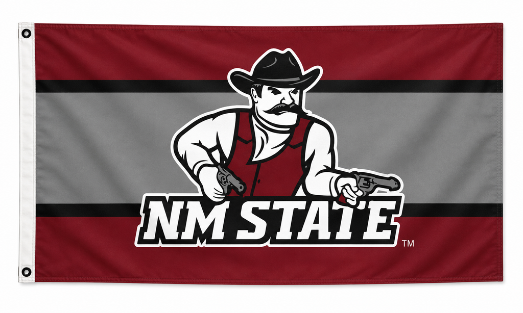 New Mexico State Aggies Cowboy Flag