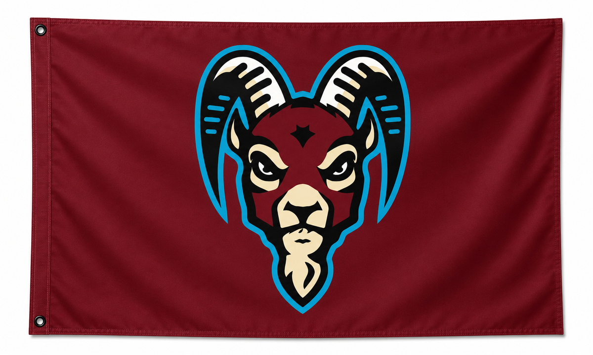 New Mexico Goatheads Flag 3x5 – ECHL Hockey Supporters Banner